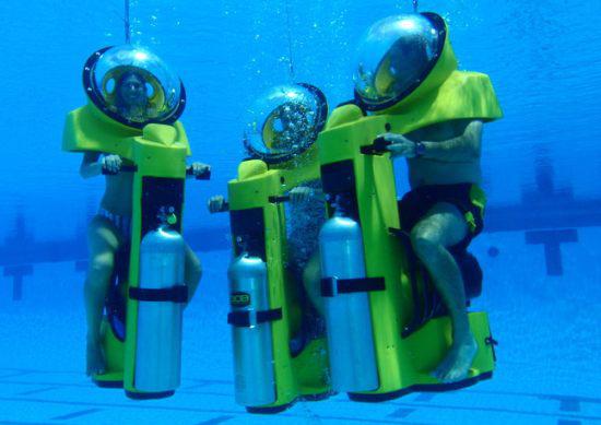 HydroBOB, un mini-sous-marine.
