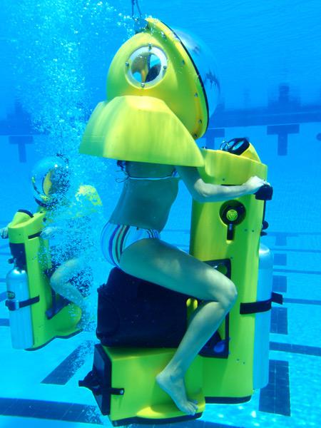 HydroBOB, un mini-sous-marine.