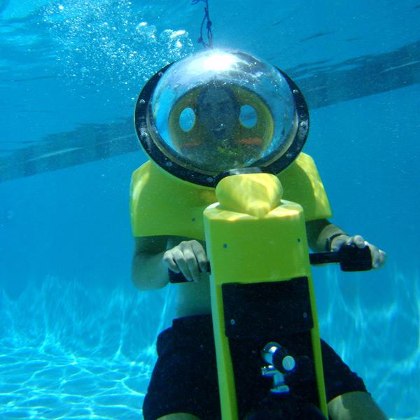 HydroBOB, un mini-sous-marine.