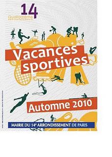 Programme des Vacances sportives - Automne 2010