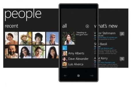 Le Windows Phone 7 et Facebook