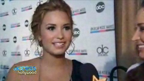 Demi Lovato ... Pas touche à sa pote Miley Cyrus