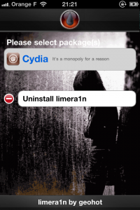 photo1 200x300 Tuto de Limera1n: jailbreak de iOS 4.1 iPhone/iTouch et de lOS 3.2.2 iPad