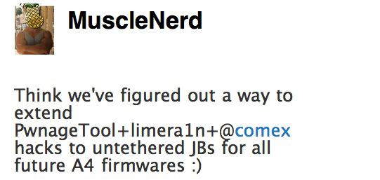 PwnageTool : Jailbreak sur les appareils A4 possible sur les prochains iOS