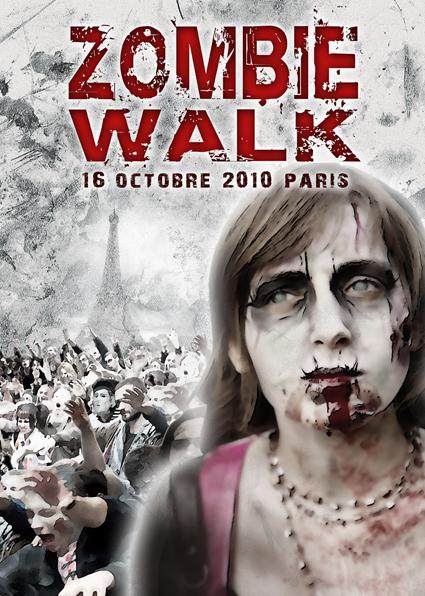 Sarkozy t’es foutu, les zombies sont dans la rue.