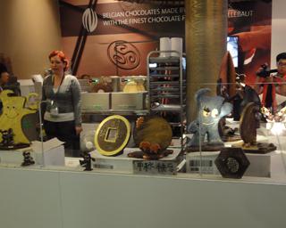 Espace chocolat au Pavillon de Belgique-Europe à l'Exposition universelle de Shanghai
