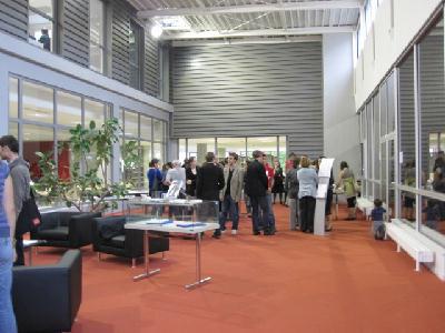 Vernissage de l'exposition livre d'art à la BU Tréfilerie