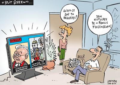 Caricatures : semaine du 10 octobre 2010