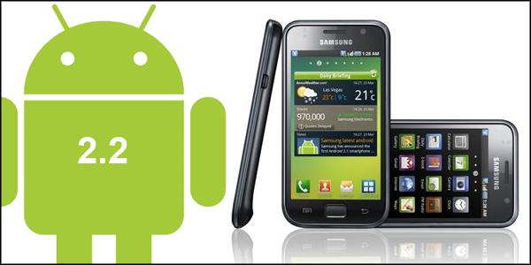 Samsung Galaxy S en Android 2.2