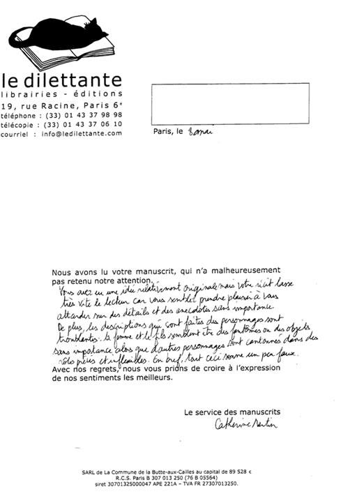 « Cette vie » : Refus #6 & #7