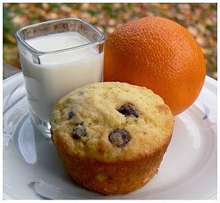 Muffins au chocolat et à l'orange