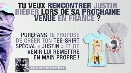 Concours ... Gagne une rencontre EXCLUSIVE avec Justin Bieber