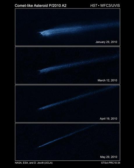 Collision d'astéroïdes