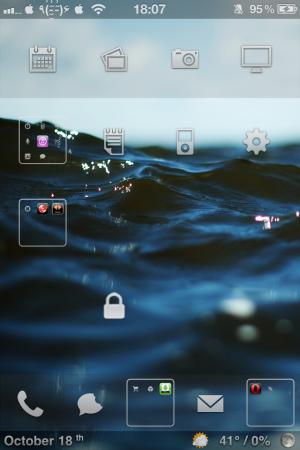 fifty foot shadows HD : un Theme original !