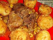 Tagine boulettes olive champignons pommes terre