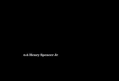 0.6 Henry Spencer Jr