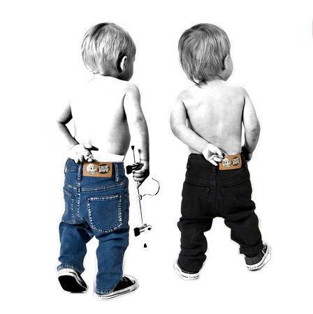 Bébé rock ’n’ roll attitude avec les jeans Cheap Monday cheap_monday_jeans_bebe_collection_bebe