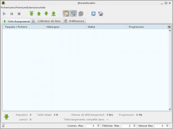 Installer le gestionnaire de téléchargement Jdownloader sur Ubuntu 10.10