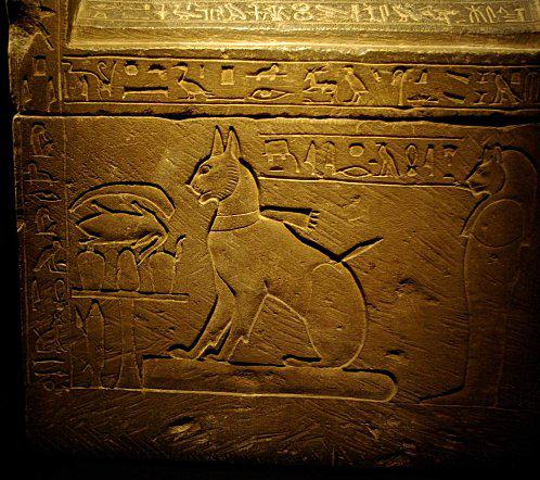 Sarcophage de la chatte du prince Thoutmosis