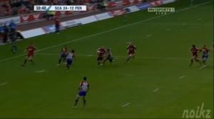 Geste de fou : leçon de passe des Scarlets