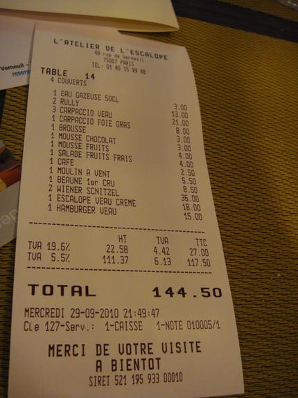  LAtelier de lEscalope, rue de Verneuil, 75007 Paris (ChrisoScope)