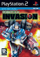 Jaquette DVD de l'édition PAL du jeu vidéo Robotech: Invasion