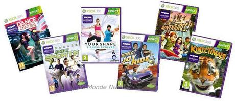 Kinect pour Xbox 360 : Microsoft dévoile le line-up en Europe