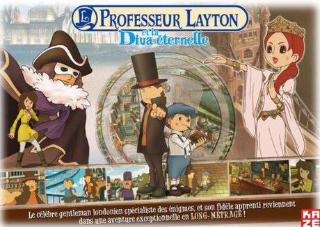 Professeur Layton et la Diva Eternelle : de la DS au DVD