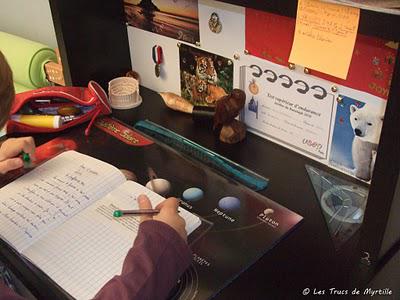 Bureau d'écolier (suite)