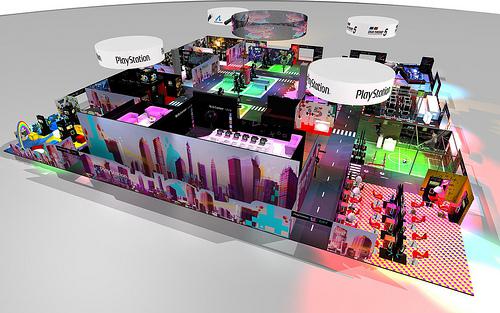 pscity [PGW 2010] Le PlayStation City au cœur du salon.
