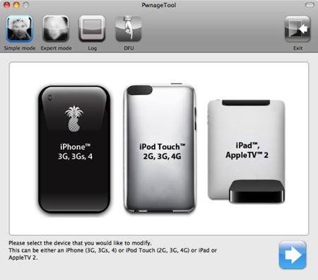 Jailbreak iOS 4.1 : Screens de PwnageTool et Sn0wbreeze
