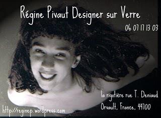 Régine Pivaut Designer Sur Verre