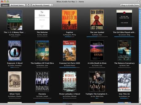 Kindle for Mac : une mise à jour majeure