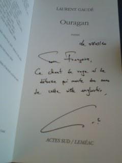 Des nouvelles du front.....