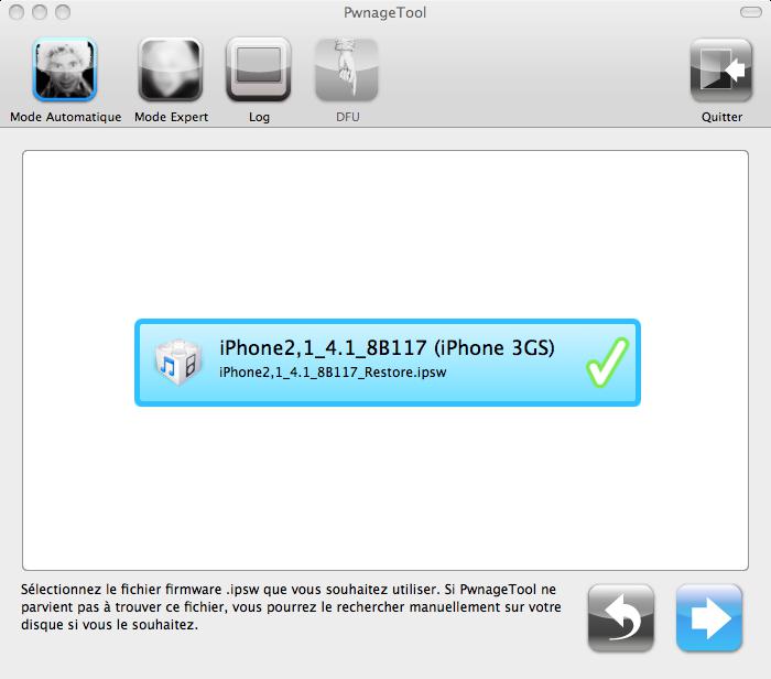 [TUTO] Desimlock et jailbreak iPhone 4 iOS 4.1 avec PwnageTool 4.1