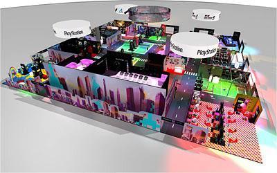 Le stand Playstation au Paris Games Week Le stand Playstation au Paris Games Week