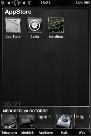 Elite pro HD : Thème HD pour iphone 4 ( retina )