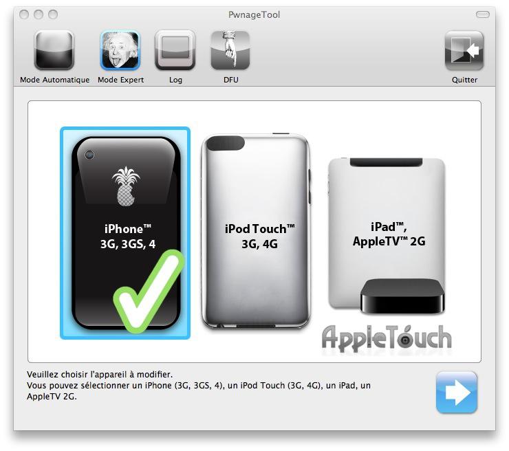 TUTO PwnageTool : Jailbreak iOS 4.1 iPhone 3GS/4, iPod ...