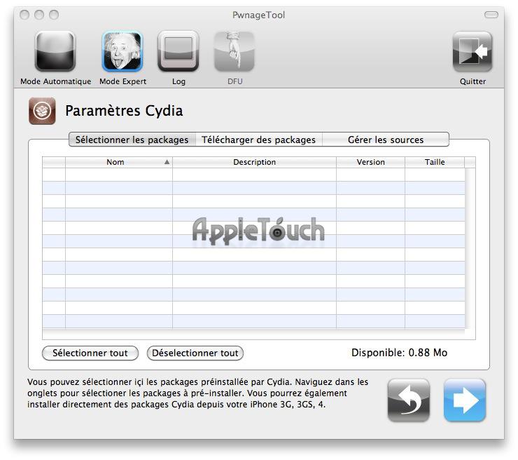 TUTO PwnageTool : Jailbreak iOS 4.1 iPhone 3GS/4, iPod Touch 3G/4G, iPad et Apple TV 2G
