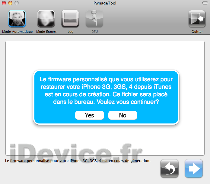 Tuto – Jailbreak iOS 4.1 avec PwnageTool 4.1