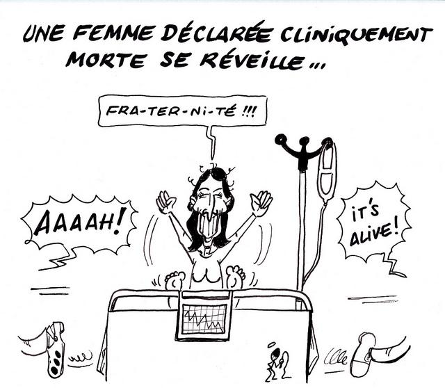 Lève-toi et marche (à la manif)