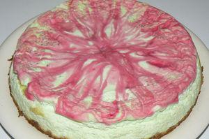 Cheesecake pistache-fraise – de Cooxinelle