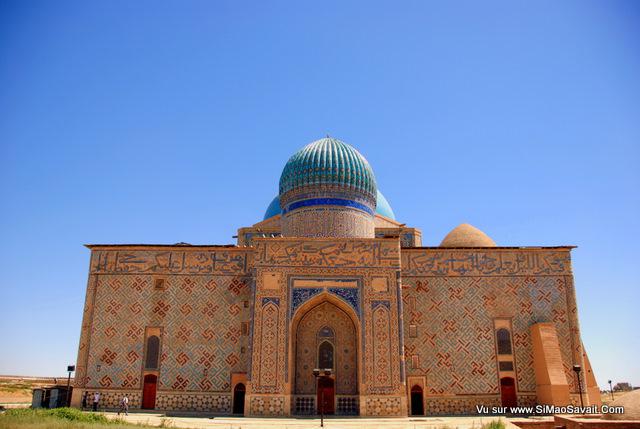 Ville sainte de l'Islam : Turkestan, au Kazakhstan et le mausolée de Khoja Ahmed Yasavi