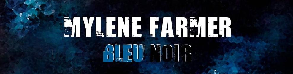 Mylène Farmer en Bleu Noir