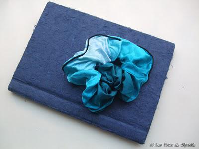 Avec de la soie on peut couvrir un carnet