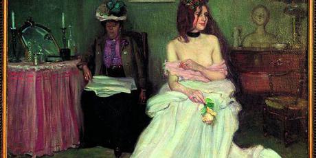 La folle, 1899, huile sur toile de Pierre Georges Janninot (1848-1934). 