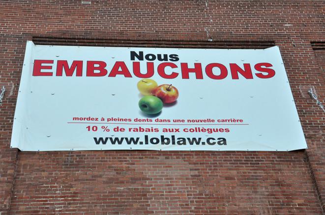 La pub du jour : Un boulot en échange de 10% de réduction [Supermarché]