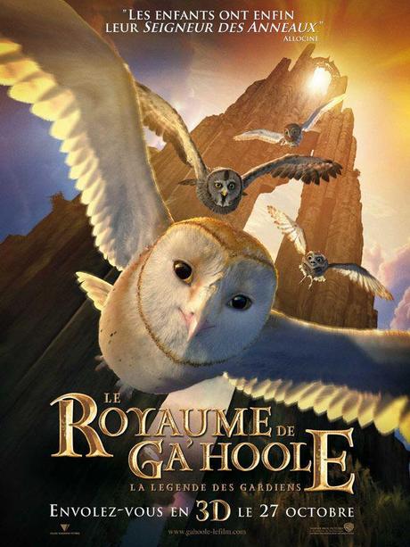 Critique cinéma: Le Royaume de Ga’Hoole – la légende des gardiens 3D