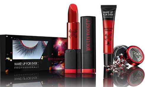 La ligne de maquillage du Moulin Rouge par Make Up For Ever !