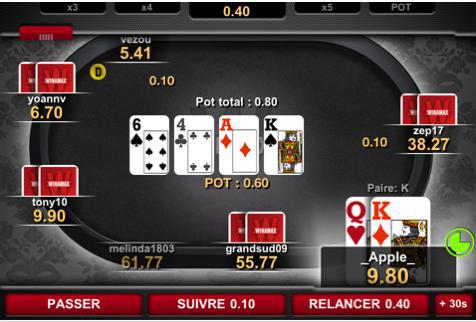 Winamax Poker sur iPhone : le poker au bout des doigts